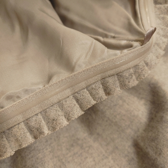 Banana Republic grey wool and rhinestoned party dress Size 8 - Picture 13 of 15